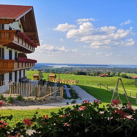 Вилла Schleipfnerhof Urlaub Auf Dem Bauernhof Бернау-ам-Кимзее Экстерьер фото